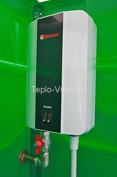 Кабина душевая мобильная EcoLight Бриз Панель шагрень, Цвет зеленый