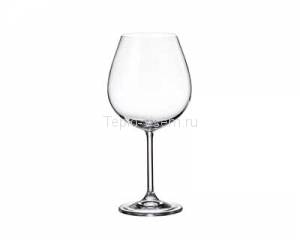 Набор бокалов для вина CRYSTALITE BOHEMIA C/Gastro 650мл 6шт (8) 17160