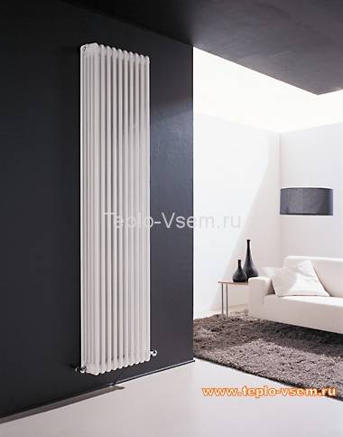 Стальные трубчатые радиаторы TESI в интерьере
