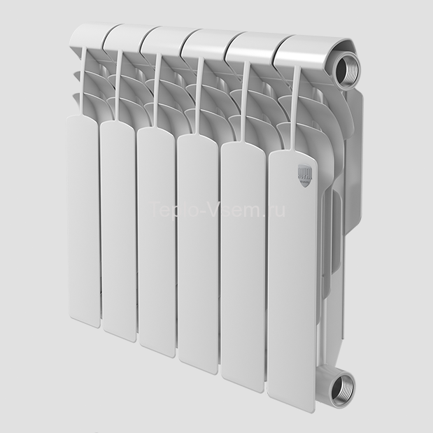 Биметаллический секционный радиатор Royal Thermo Vittoria 350 7 секц. (826Вт)