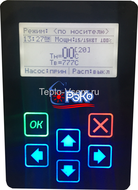 Электрический котёл РЭКО-21ПМ (21 кВт) 380 В